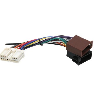Car and Motorcycle Products, Audio, Navigation, CB Radio // ISO connectors and cables for the car radio // 0389#                Samochodowe złączemitsubishi radio-iso