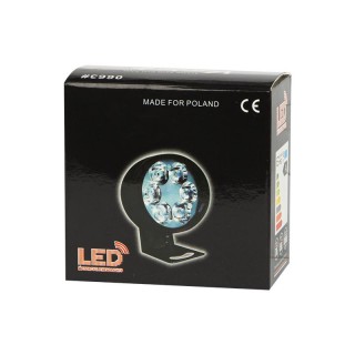 LED Lighting // New Arrival // 23-259# Samochodowa lampa robocza 6 led 12w 10v-30v 4000k 1200lm