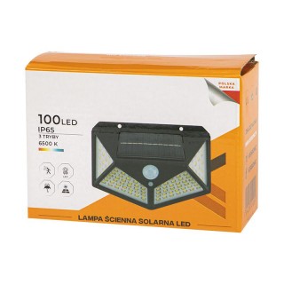 LED apšvietimas // New Arrival // 87-520# Lampa ścienna solarna led pir