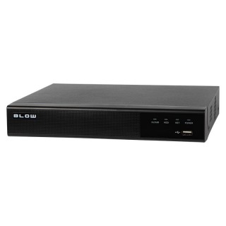 Videonovērošanas sistēmas (HDCVI, HDTVI, AHD) // Rakstītājs DVR HD sistēmas // 77-836# Rejestrator blow ip 16ch/8p bl-n16081-8p 8mp 1xhdd 8 poe`