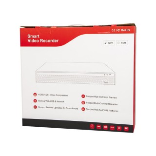 Analogue systems (HDCVI, HDTVI, AHD, CVBS) // DVR Analogue Systems // 77-837# Rejestrator blow ip 16 ch poe bl-n16081p 8mp 1xhdd`