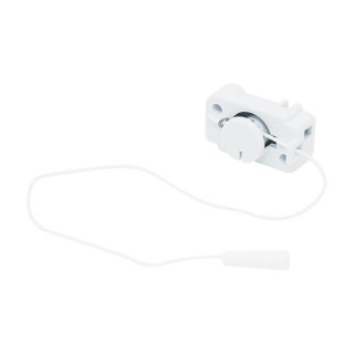 Electric Materials // Сlearance sale // 9108#                Przełącznik sznurkowy biały 2a/250v