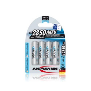 Rechargeable Battery R6 (AA) 1.2V 2850mAh Ni-Mh ANSMANN