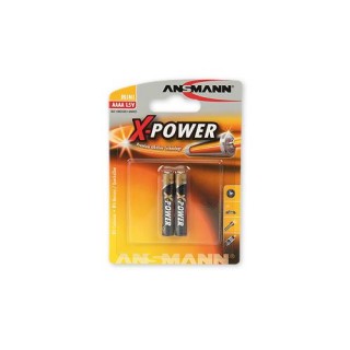 Alkaline Battery LR61/AAAA 1.5V 500mAh ANSMANN 2pcs blister