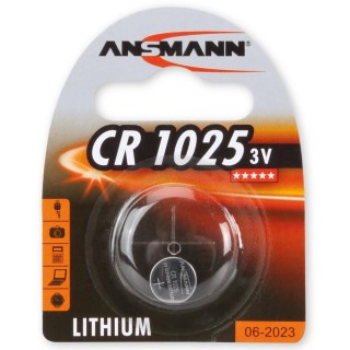 Lithium battery CR1025 3V ANSMANN