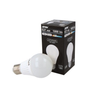 LED bulb E27 230V 10W A60 1000lm warm white 2700K, CERAMIC, LED line