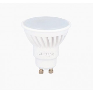 LED lamp GU10 230V 10W 1250lm warm white 2700K, dimmable, LED line PRIME