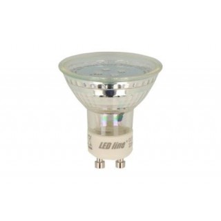 LED lamp GU10 230V 1W 80lm warm white, 2700K, LED line