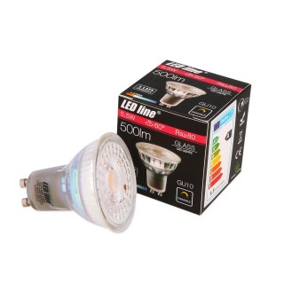 LED line® lamp GU10 220~240V 5,5W 500lm 60° 2700K dimmable