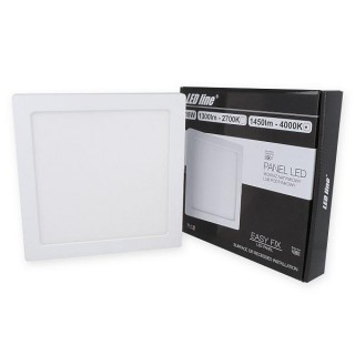 LED panel universal, easyFix, 230V 18W, neutral white, square, LED line