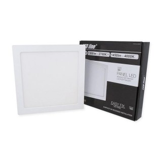 LED panel universal, EasyFix, 230Vac 18W, warm white, square, LED line