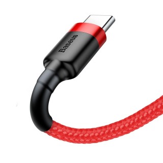 Cable USB A plug - USB C plug 1.0m QC3.0 red BASEUS