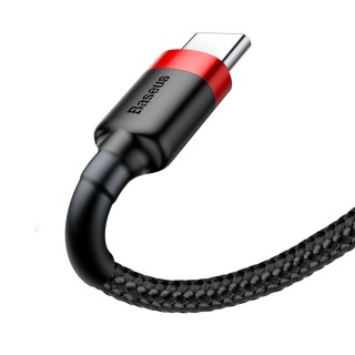 Cable USB A plug - USB C plug 1.0m QC3.0 red+black BASEUS