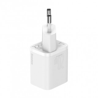 Wall Quick Charger Super Si 20W USB-C QC3.0 PD, White