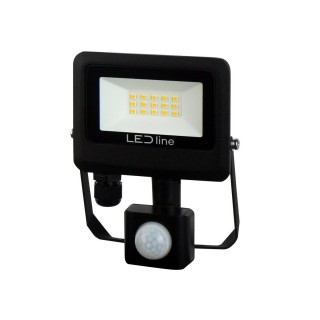 LED line LITE Floodlight PHOTON 10W 4000K 1000lm with motion sensor, IP65