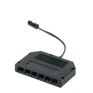 LED connection L813 distribution box, 6 x female, 15cm wire with plug