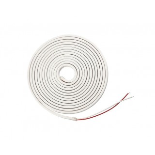 LED strip NEON FLEX 24Vdc, 9.6W/m, 120LED/m, 6x12mm warm white, 10m reel, IP67, AKTO