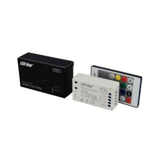 LED controller, 5-24V, 4x4A (3x5A), RGBW, +RF with remote control, LED LINE