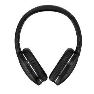 Wireless Bluetooth 5.3 Over-Ear Headphones Encok D02 Pro with Microphone, Black