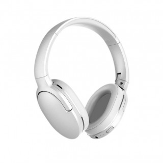 Wireless Bluetooth 5.3 Over-Ear Headphones Encok D02 Pro with Microphone, White