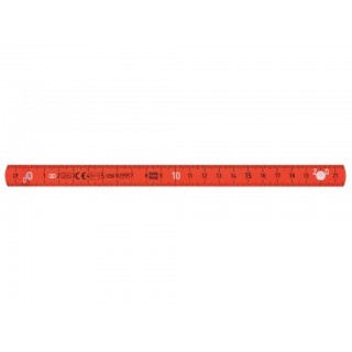 Wiha Electrician's Longlife® folding ruler, 2 m metric, 10 segments (42068) orange