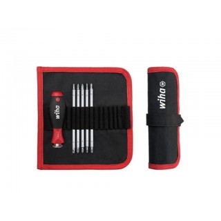 Wiha Screwdriver with interchangeable blade set SYSTEM 6 assorted 6-pcs. (32298)