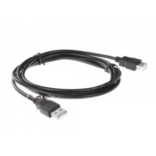 USB 2.0 A male - A female extension cable - 1.8 m