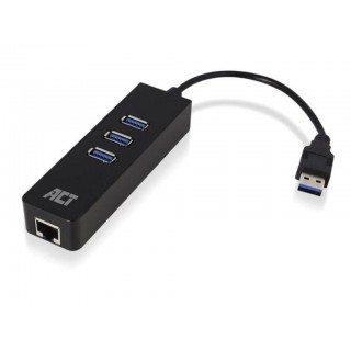 USB 3.2 Gen1 hub 3 port with Gigabit network port