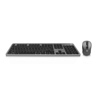 WirelessKeyboard and Mouse set, USB-C/USB-A combi receiver - Azerty
