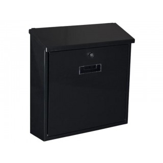 MAILBOX - MONACO - BLACK - 36,8 x 36,5 x 10 cm