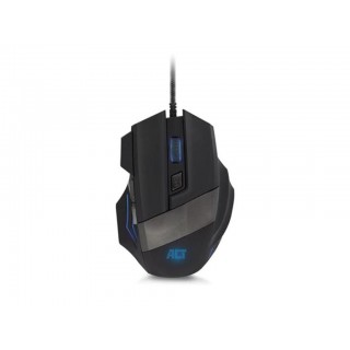 Wired gaming mouse with illumination