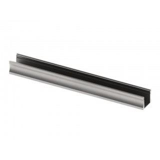 Slimline 15 mm, anodized in silver, aluminum led profile - 3 m