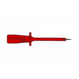 INSULATED TEST PROBE 4mm WITH SLENDER STAINLESS SPRUNG STEEL TIP / RED (PRÜF 2610FT)