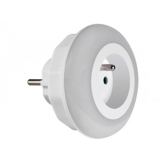 LED NIGHT LIGHT WITH SOCKET - PIN EARTH