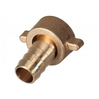 BRASS CONNECTOR - FEMALE TAP 3/4" - HOSE 5/8"