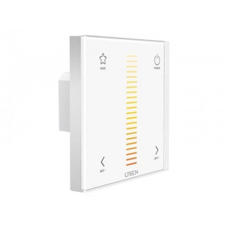 MULTI-ZONE SYSTEM - COLOUR TEMPERATURE LED TOUCH PANEL DIMMER - DMX / RF