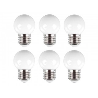 WARM WHITE LED LAMPS (10pcs)