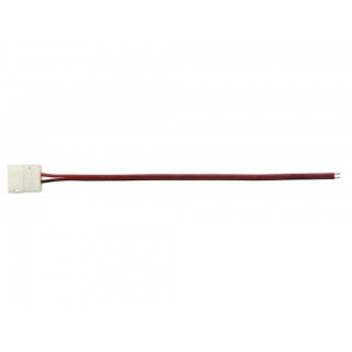 CABLE WITH 1 PUSH CONNECTOR FOR FLEXIBLE LED STRIP - 8 mm MONO COLOUR