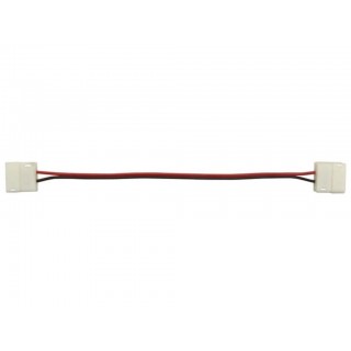CABLE WITH PUSH CONNECTORS FOR FLEXIBLE LED STRIP - 10 mm MONO COLOUR