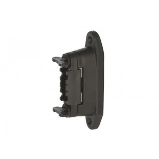 Corner-/Line-Tape Insulator black, up to 40mm,6 pcs.