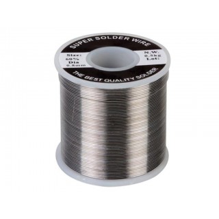 Solder wire, Sn 60% Pb 40% - 0.8 mm 500 g