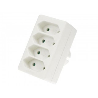 4-WAY EURO SOCKET SPLITTER