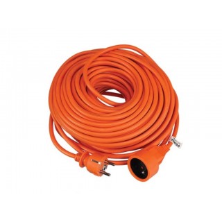 EXTENSION CABLE - 40 m - ORANGE - 3G1.5 - FRENCH SOCKET