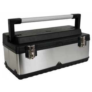 Toolbox - Stainless Steel - 590 x 280 x 255 mm - 42 L