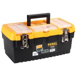 Toolbox with Metal Latches - 413 x 212 x 186 mm