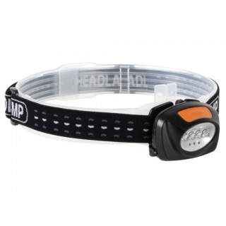 2-in-1 LED HEADLAMP WITH 4 WHITE AND 3 RED LEDs