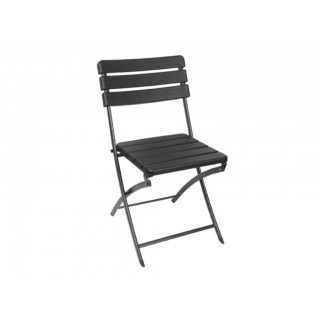 FOLDING CHAIR WITH WOODEN PATTERN