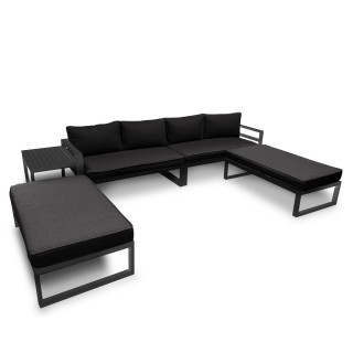 Lounge set - All-in-one - Black + Anthracite