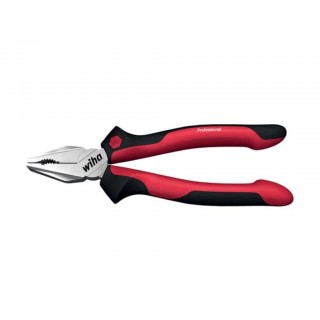 Wiha Combination pliers Professional with DynamicJoint® and OptiGrip with extra long cutting edge (26707) 180 mm