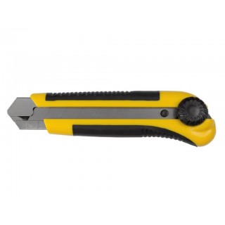 HEAVY DUTY UTILITY KNIFE - 25 mm BLADE - WITH SAFETY LOCK